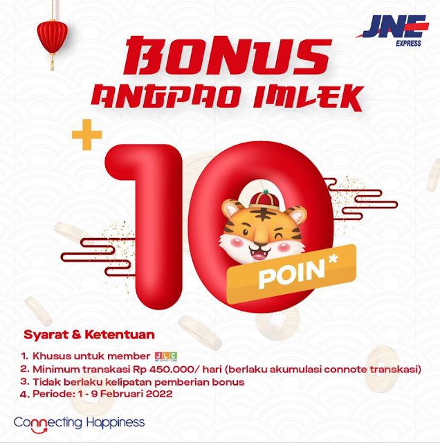 Bonus Promo Imlek JNE